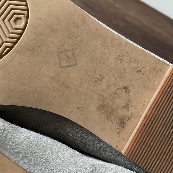 Halogen Gray Suede Loafer Flats - Size 7 - Picture 9 of 12